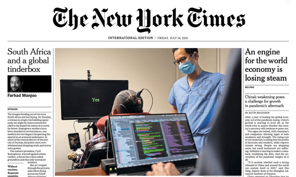 NYTs image of the New York times