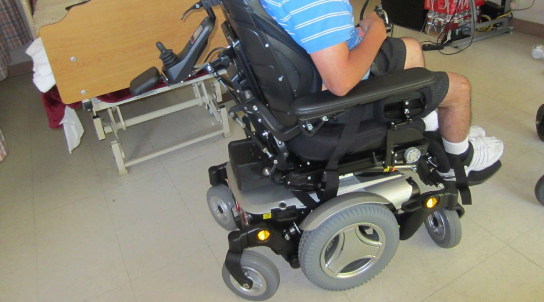My first power wheelchair