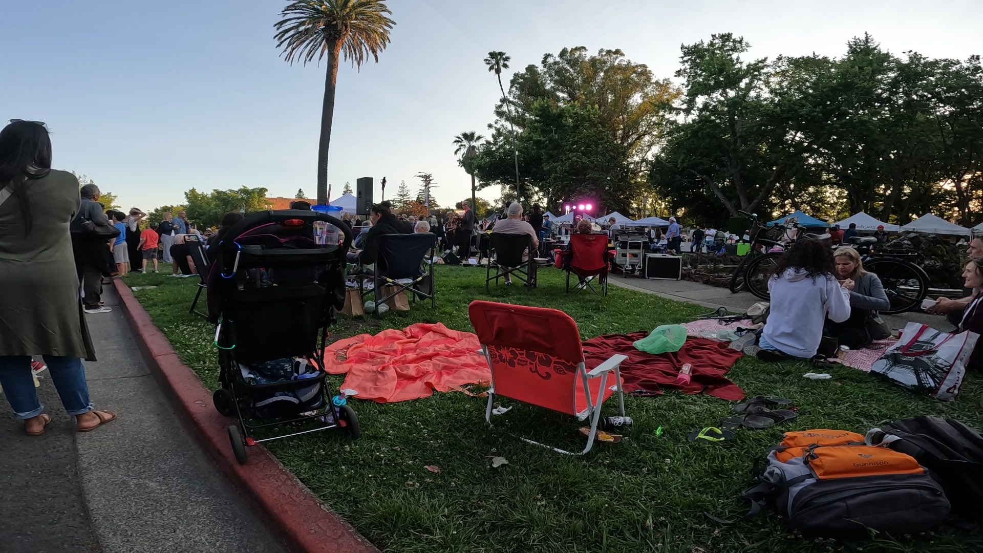 Farmers market downtown Sonoma 