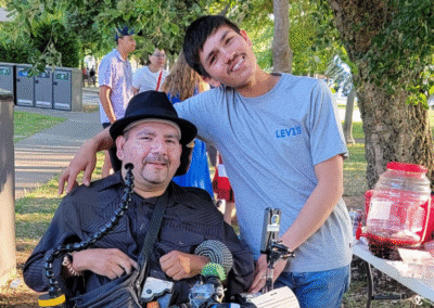 My nephew Jose and I