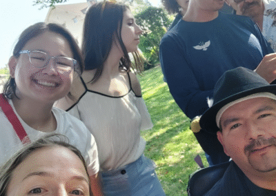 Margaret Seaton, a selfie