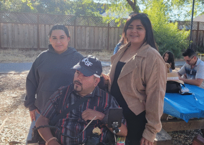 My niece Marisol, and Maria