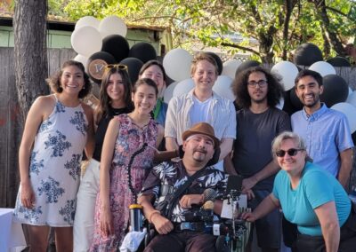 Speech research team and Dr. Clarissa K.